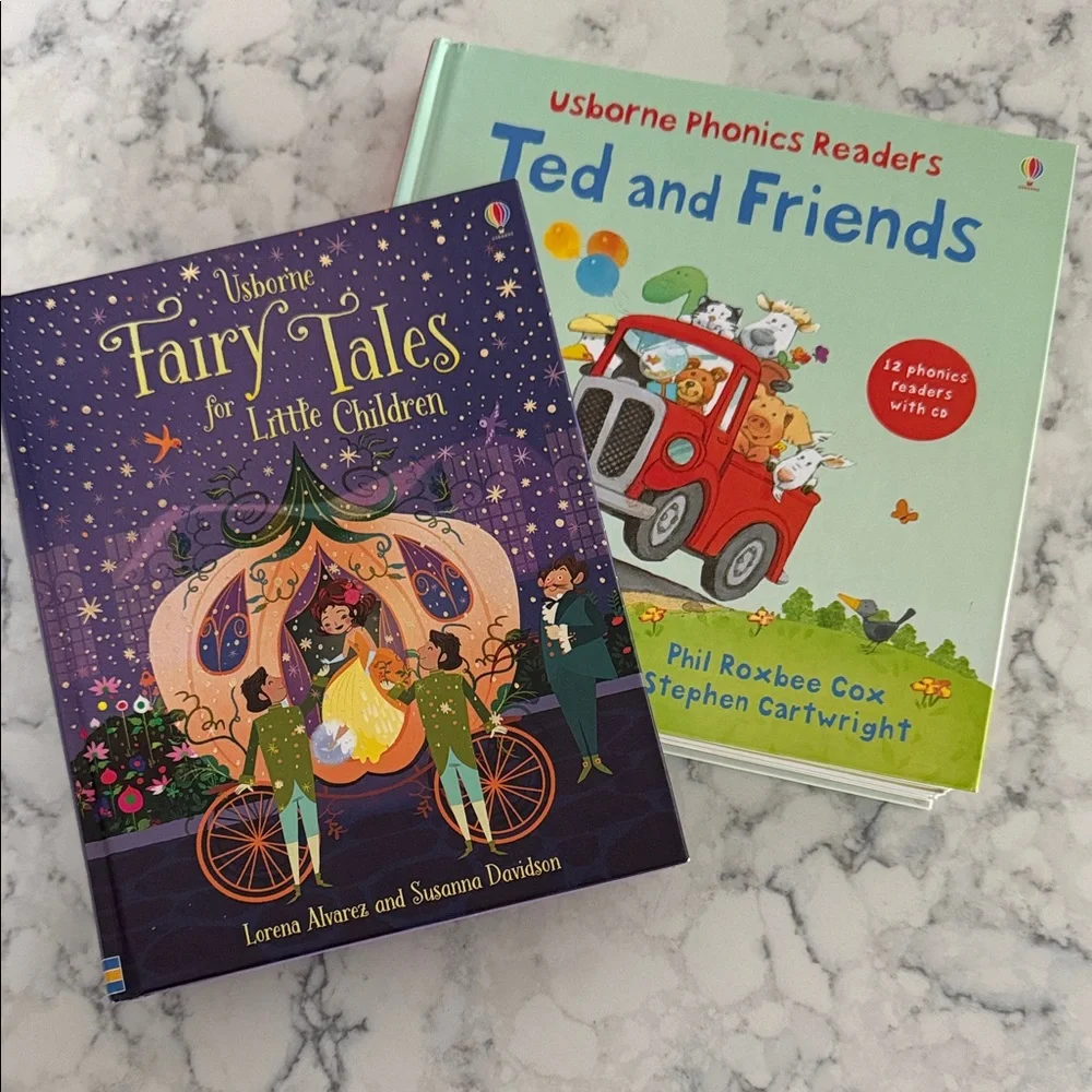 Usborne Books Set Phonics and Fairy Tales